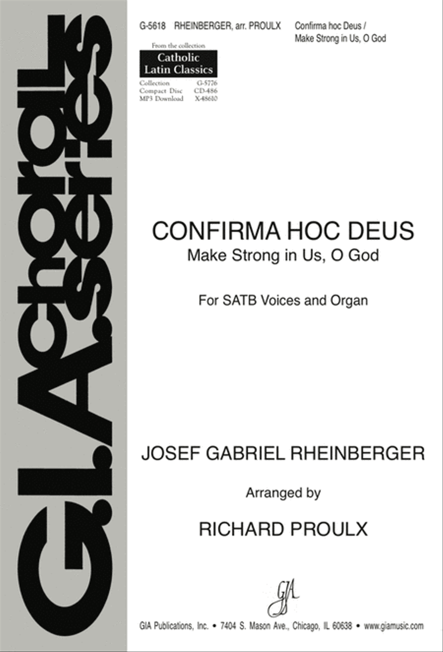 Confirma hoc Deus Confirma hoc Deus 4-Part scores gallery preview page 1