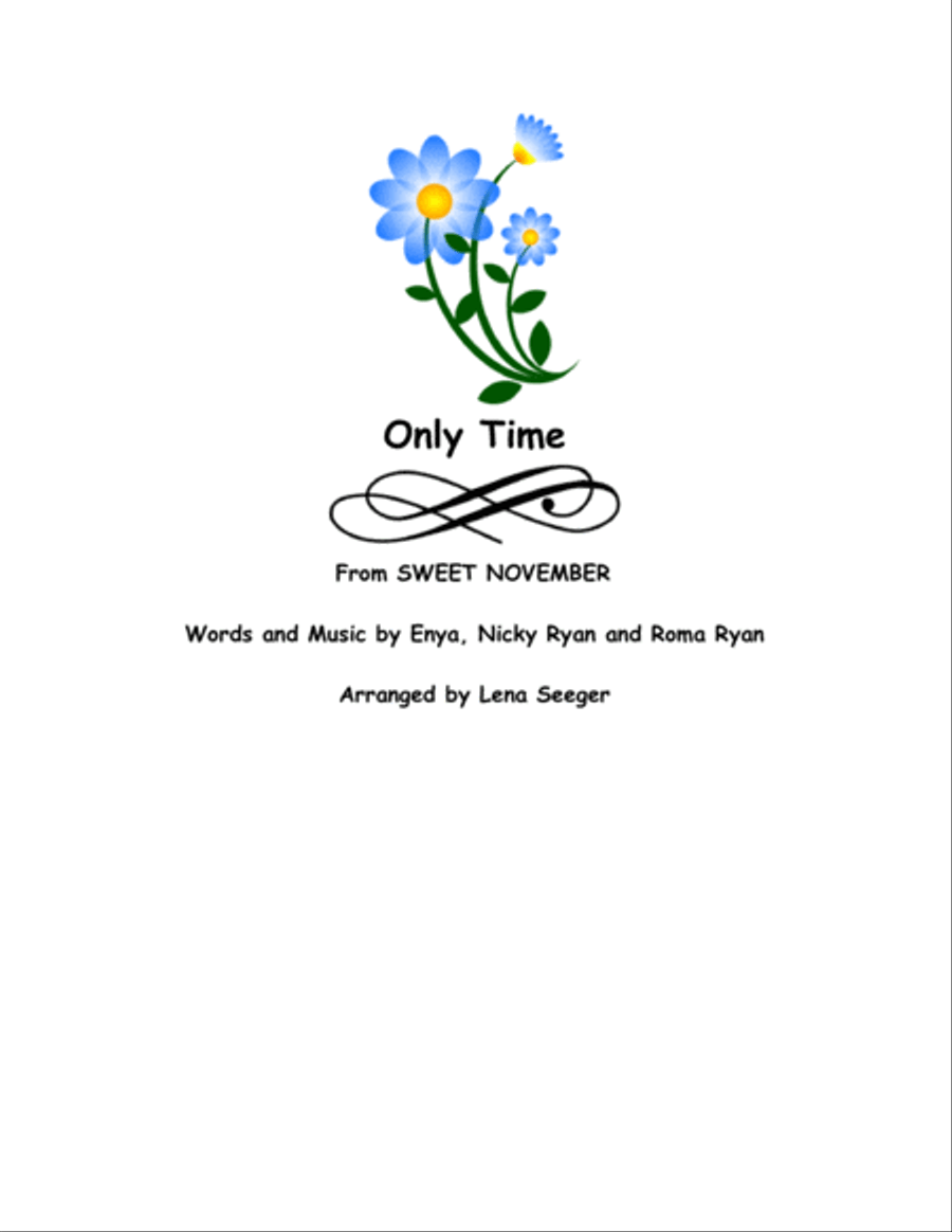 Only Time String Quartet scores gallery preview page 1
