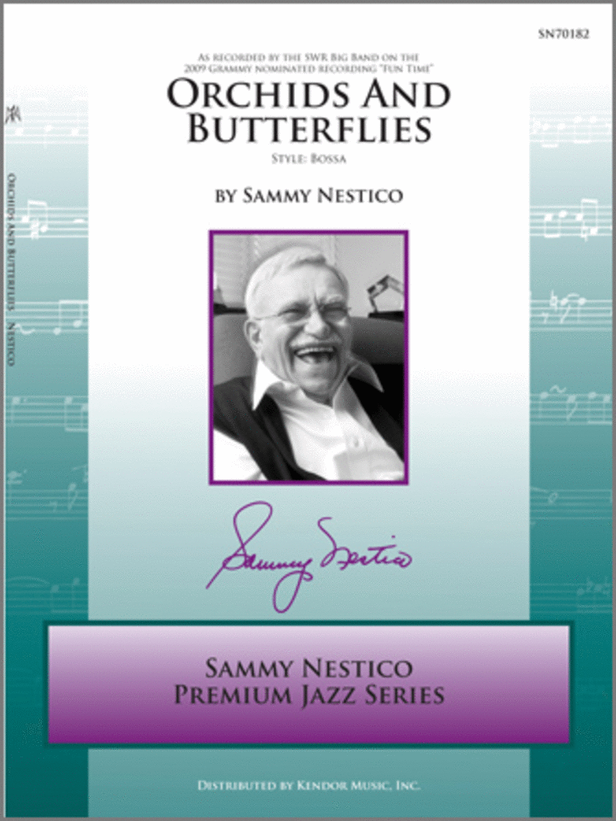 Orchids And Butterflies (Full Score) Jazz Ensemble scores gallery preview page 1