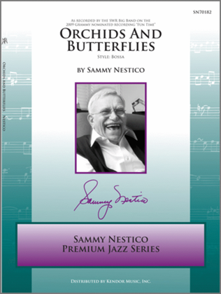 Book cover for Orchids And Butterflies (Full Score)
