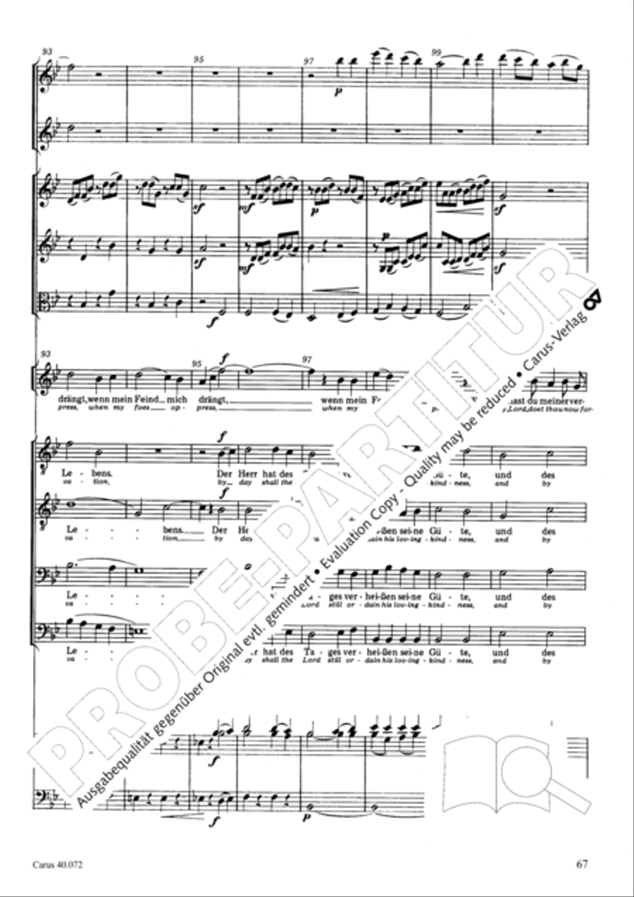 Psalm 42 Psalm 42 4-Part scores gallery preview page 67