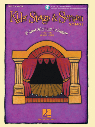 Book cover for Kids' Stage & Screen Songs