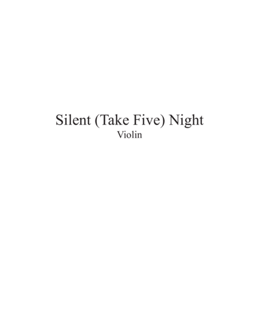 Silent (Take 5) Night for String Trio image number null