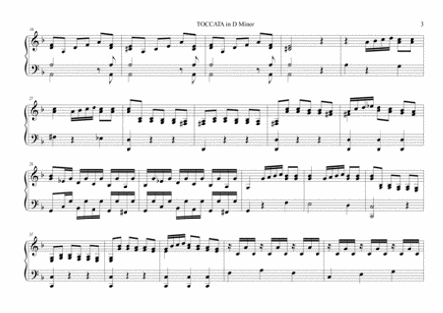 GALUPPI - TOCCATA in D Minor - 