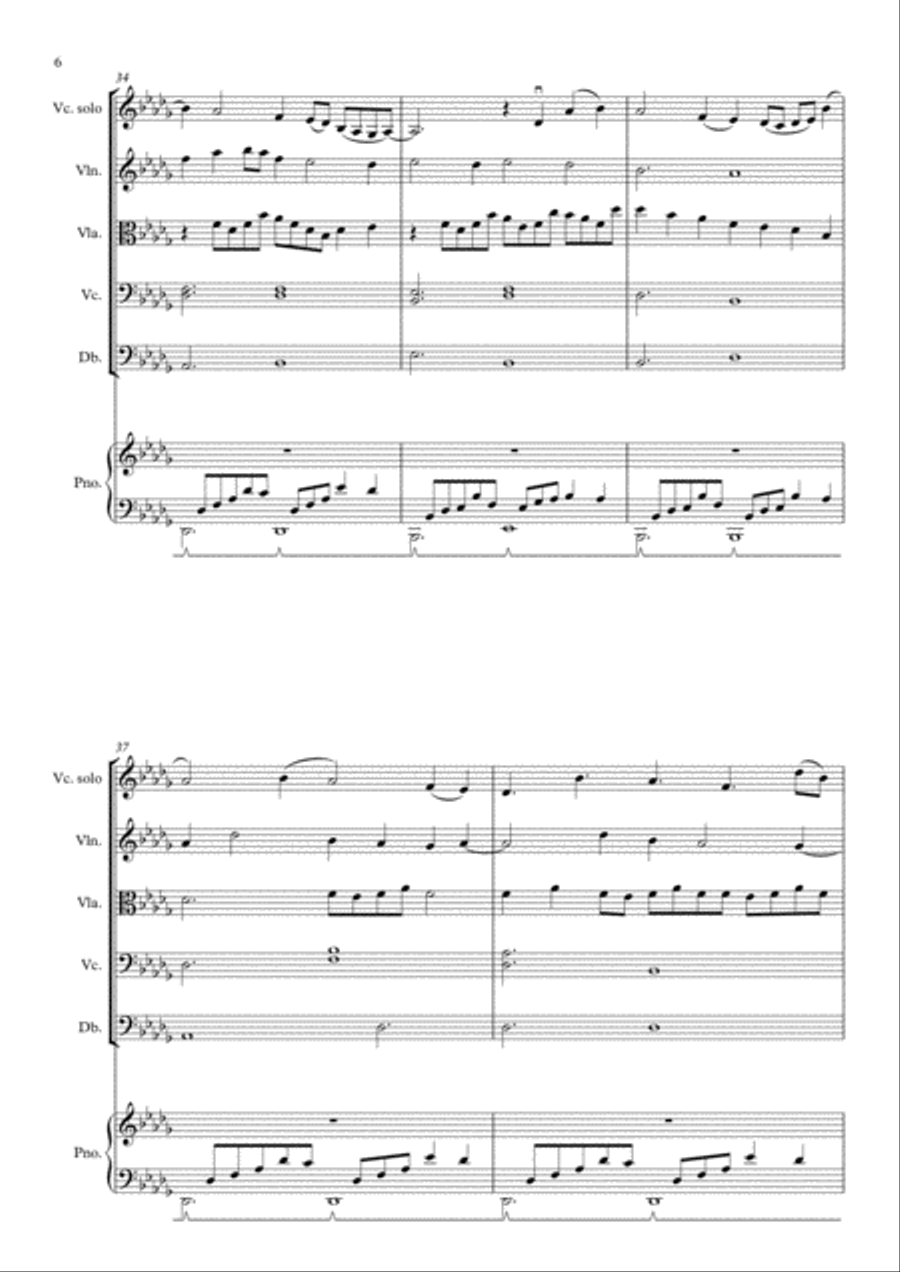 Relaxation Drift Relaxation Drift Piano Quartet scores gallery preview page 6