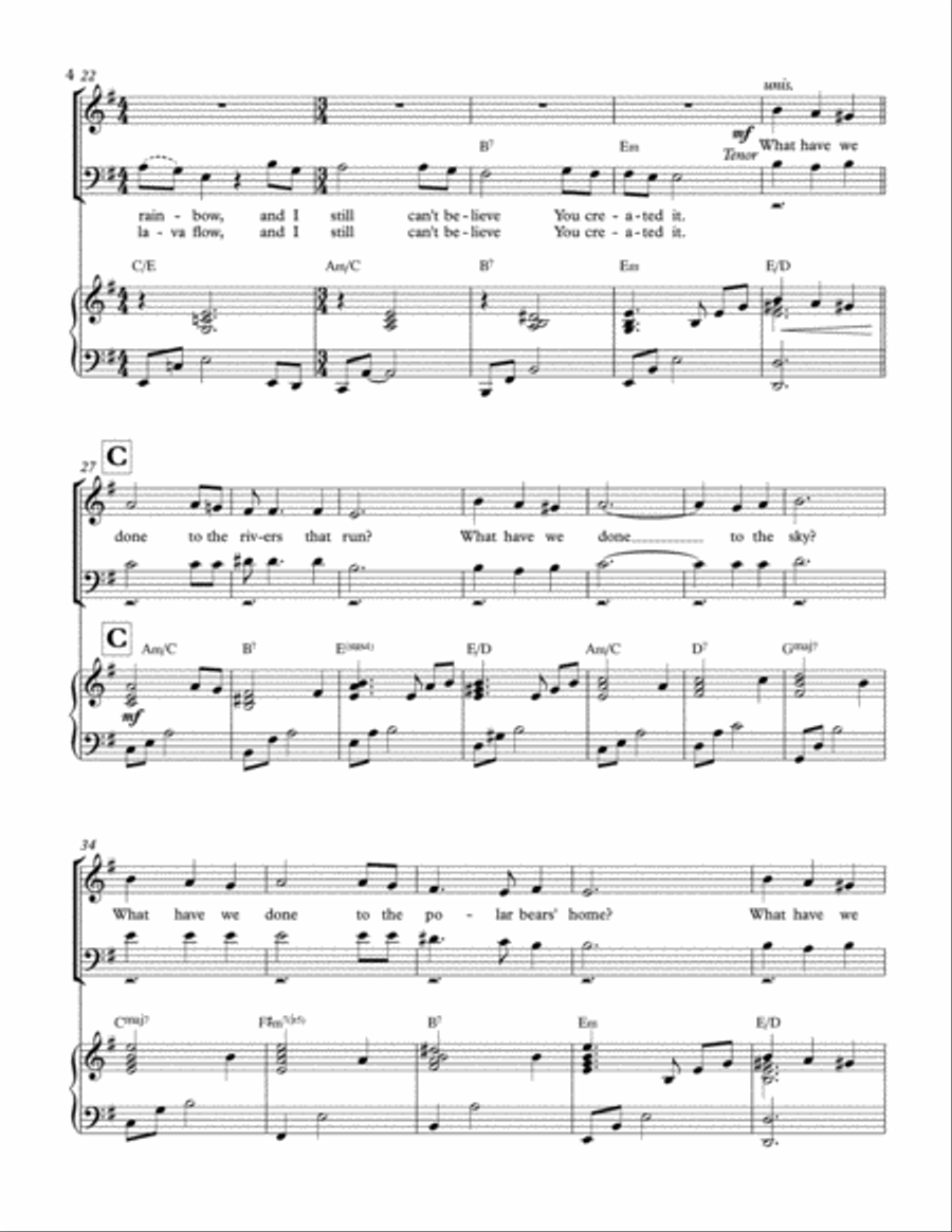 You Created It You Created It 4-Part scores gallery preview page 4