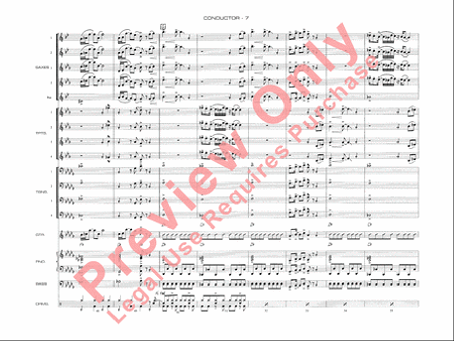 Soul Man Soul Man Jazz Ensemble scores gallery preview page 10