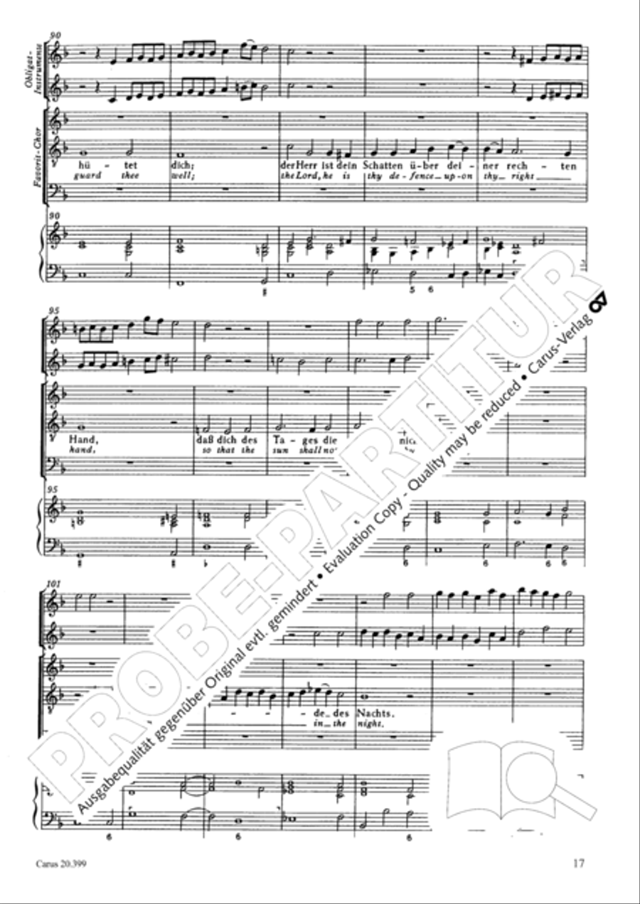 I lift up mine eyes (Ich hebe meine Augen auf zu den Bergen) ATB scores gallery preview page 18