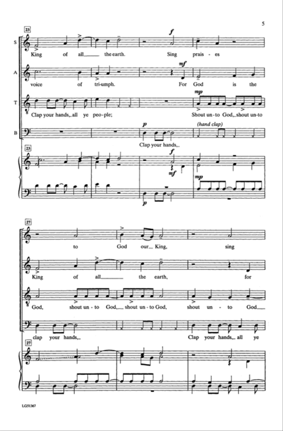 Sing Praises 4-Part scores gallery preview page 14