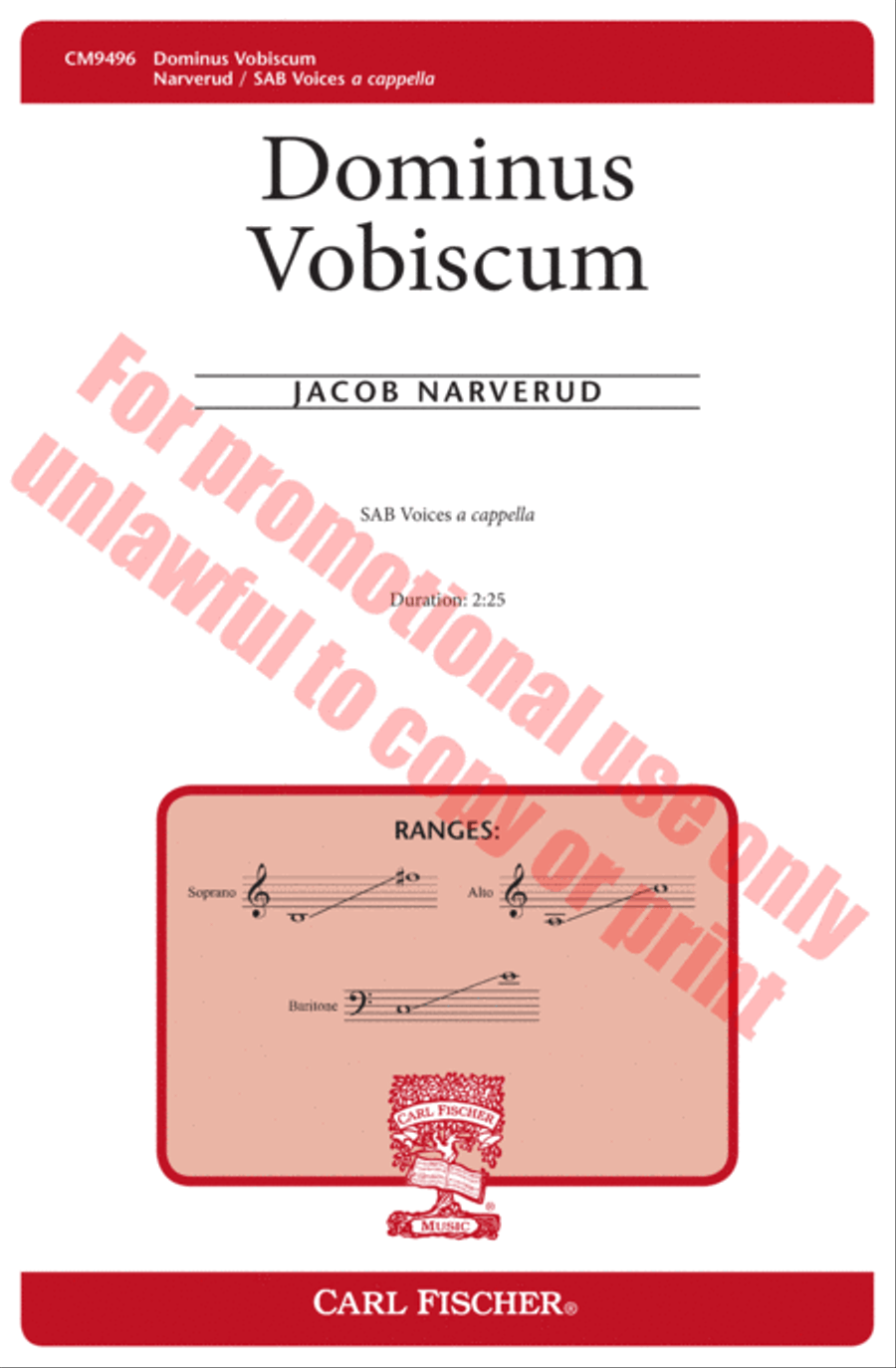 Dominus Vobiscum 3-Part scores gallery preview page 2