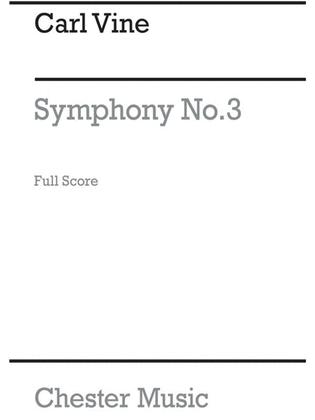 Vine Symphony N.3 Full Score(Arc)
