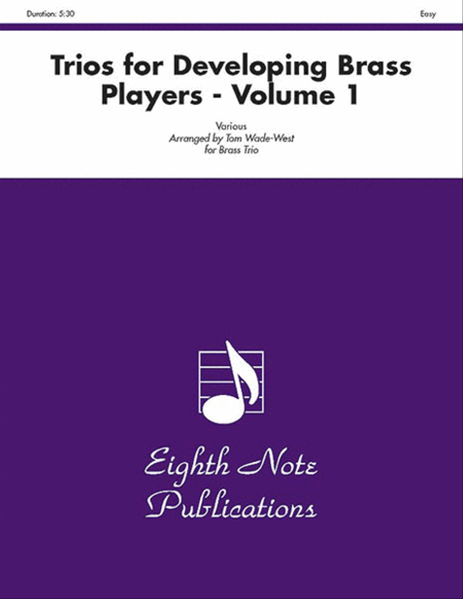 Trios for Developing Brass Players, Volume 1 Brass Ensemble scores gallery preview page 1