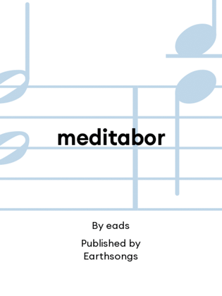 Book cover for meditabor