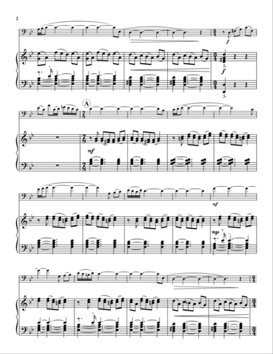 Prophecies Prophecies Euphonium scores gallery preview page 2
