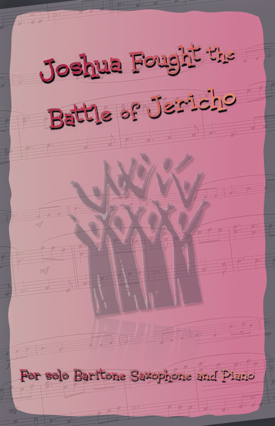 Joshua Fought the Battles of Jericho, Gospel Song for Baritone Saxophone and Piano Baritone Saxophone scores gallery preview page 1