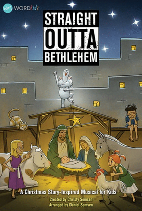 Straight Outta Bethlehem - Backdrop (3-Panel)