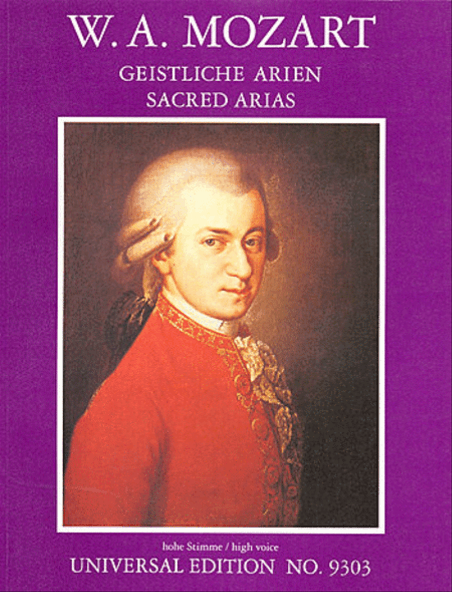 Sacred Arias, 13 Voice Solo scores gallery preview page 1