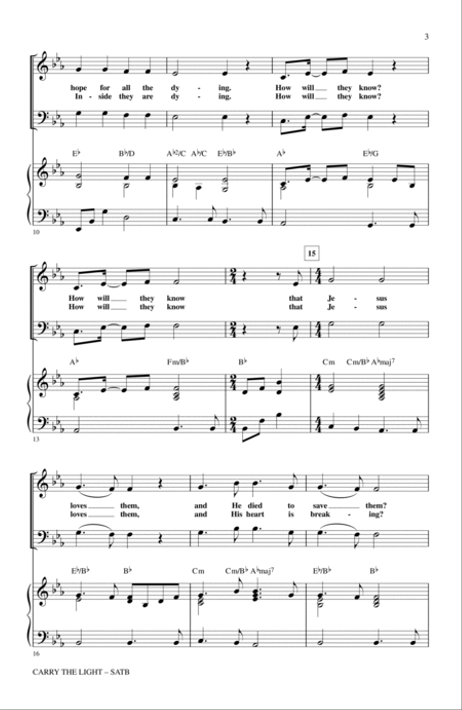 Carry The Light Carry The Light 4-Part scores gallery preview page 2