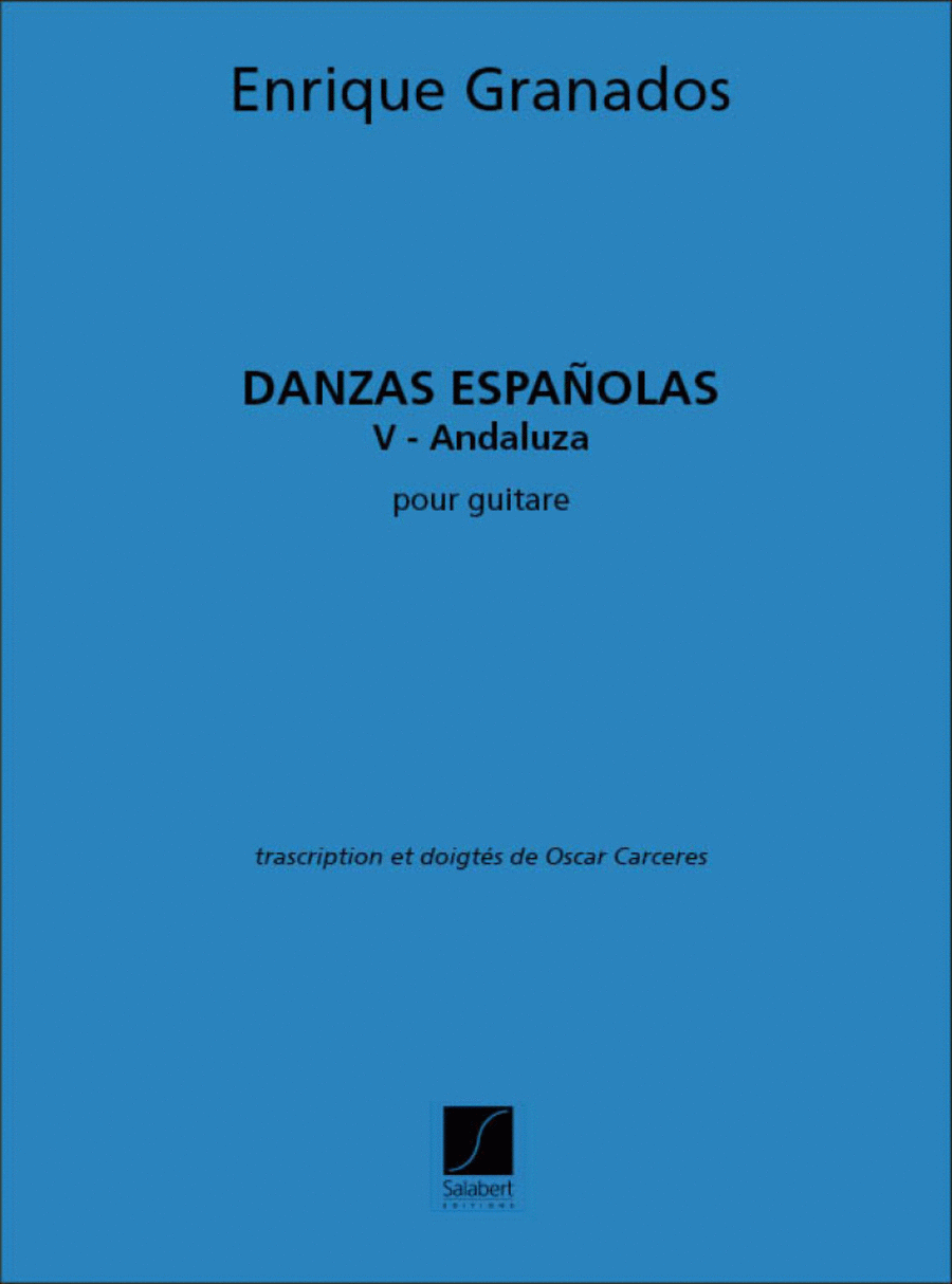 Danse Espagnole N5 Guitare Lute scores gallery preview page 1