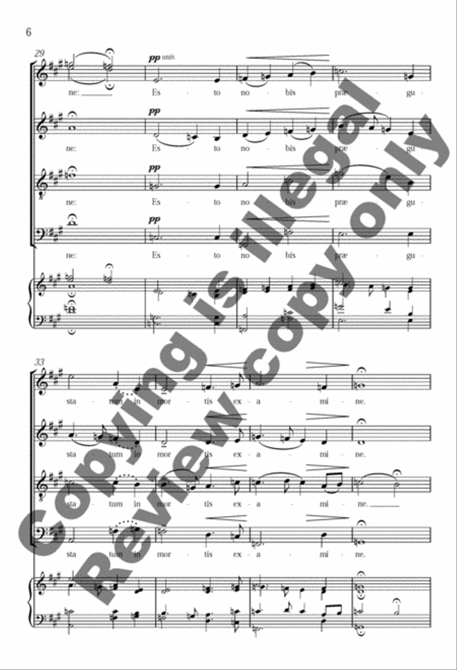Ave verum Corpus Divisi scores gallery preview page 13