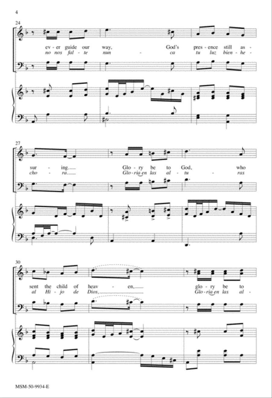 The Magi Who to Bethlehem Did Go (Los magos que llegaron Belén) 2-Part scores gallery preview page 5