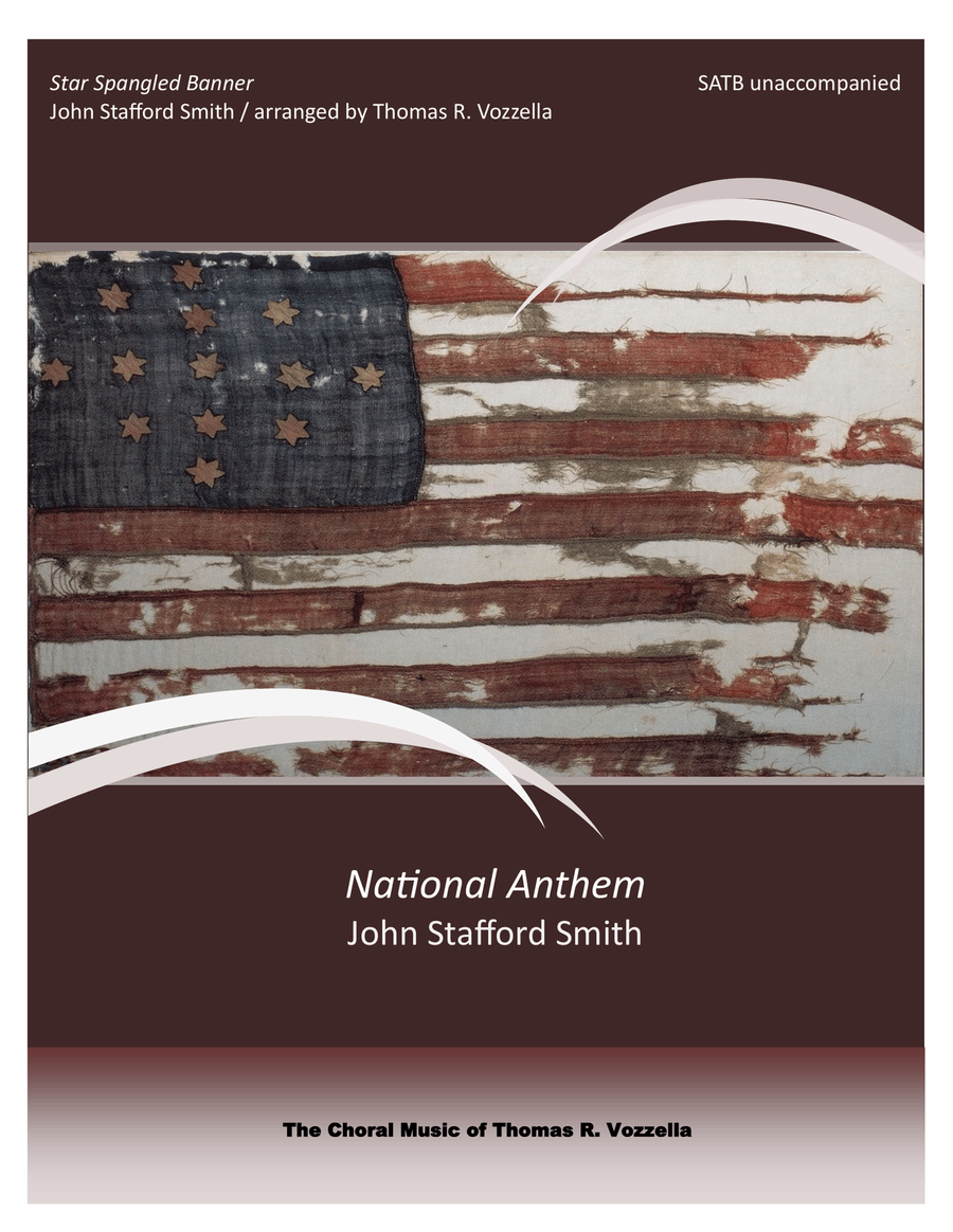 Star Spangled Banner (SATB) 4-Part scores gallery preview page 1