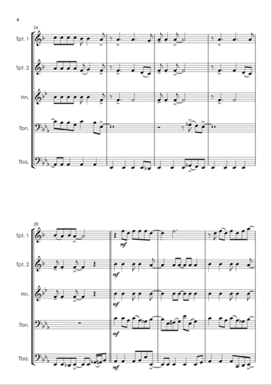 Cigarettes & Alcohol Cigarettes & Alcohol Horn scores gallery preview page 6