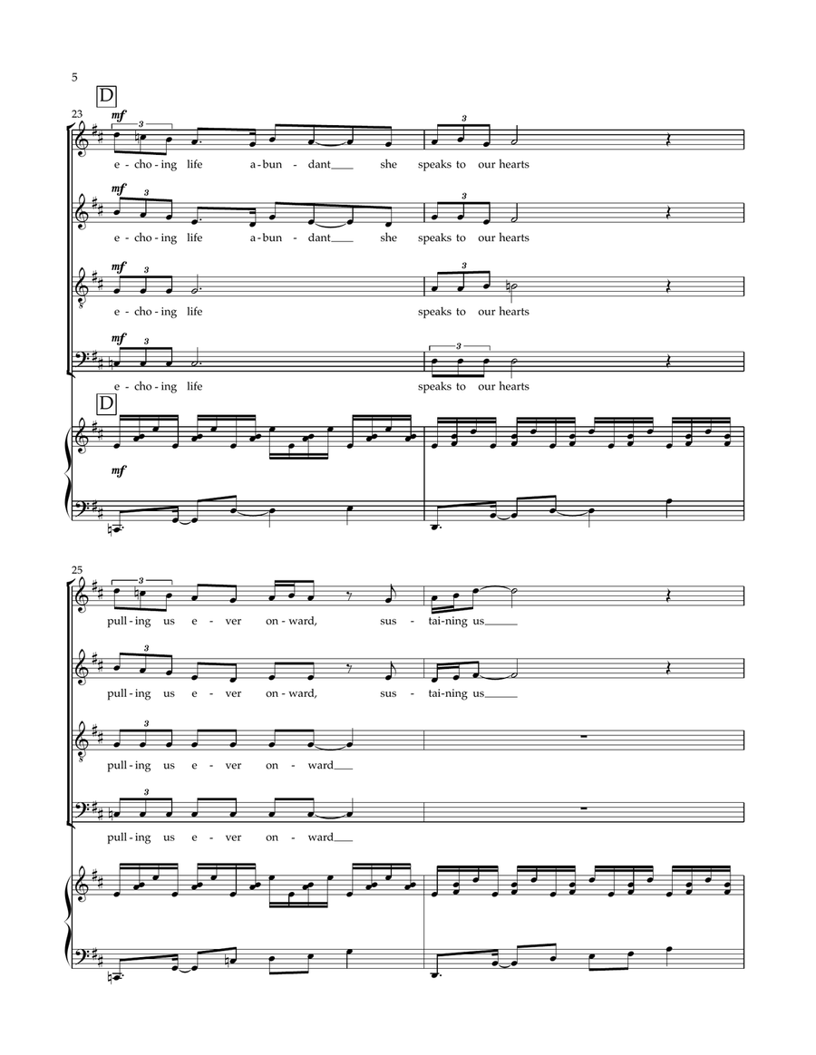 Sing On Sing On 4-Part scores gallery preview page 5