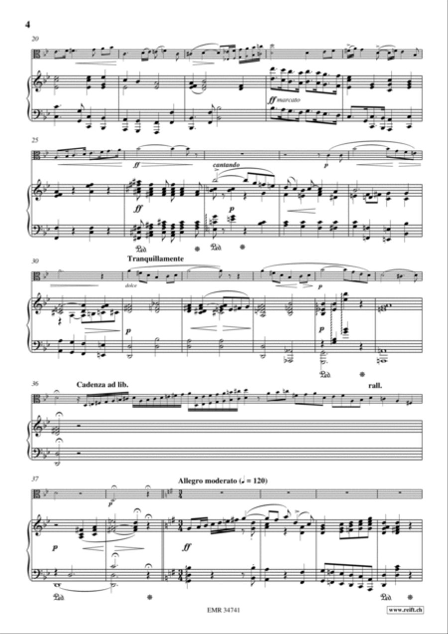 Morceau Symphonique Piano Accompaniment scores gallery preview page 5