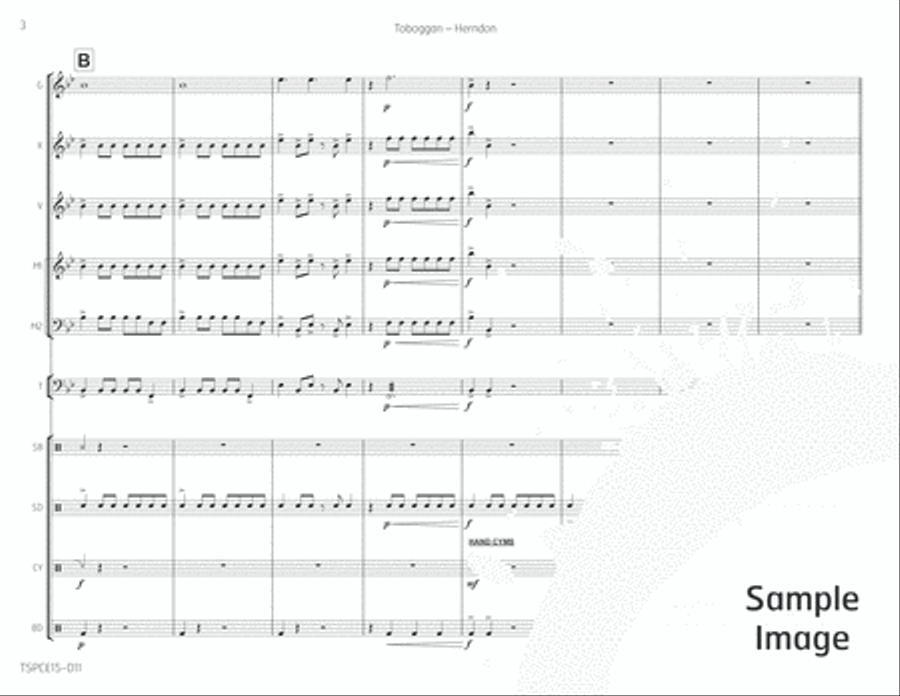 Toboggan Percussion Ensemble scores gallery preview page 7