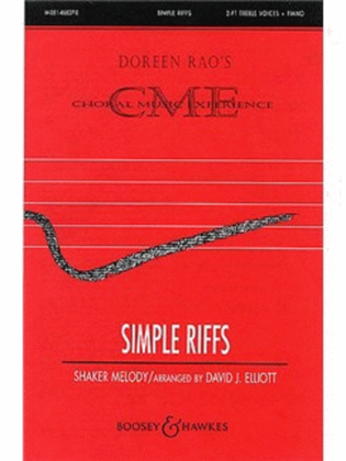 Book cover for Simple Riffs