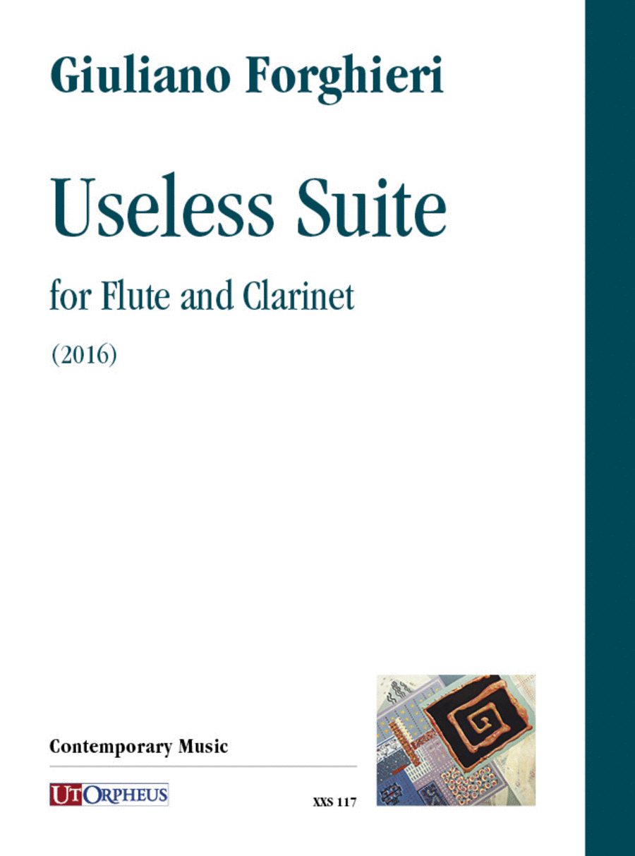 Useless Suite for Flute and Clarinet (2016) Clarinet scores gallery preview page 1
