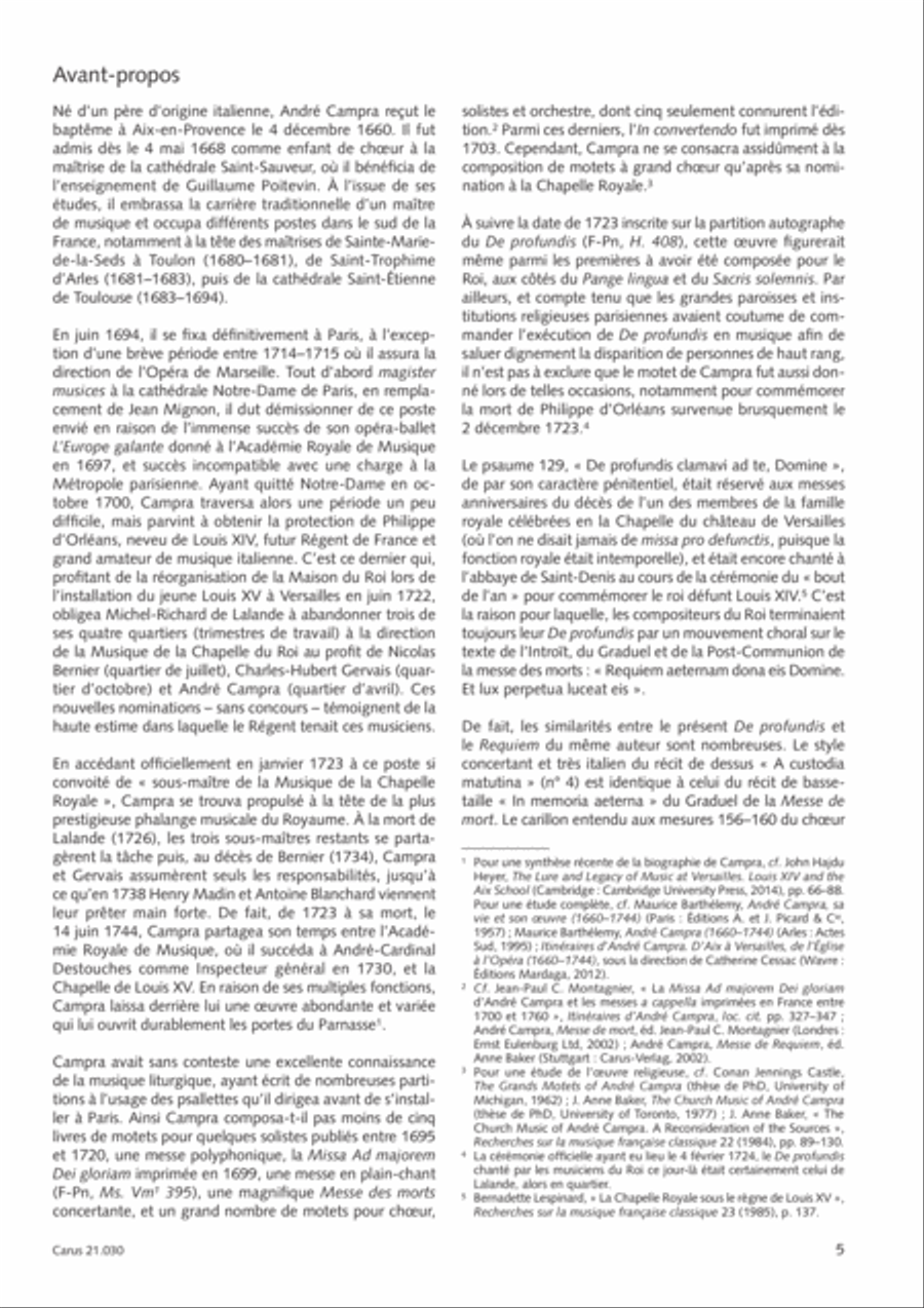 De profundis Men's Choir scores gallery preview page 6