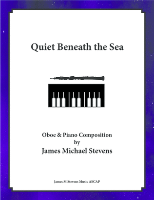 Book cover for Quiet Beneath the Sea - Oboe & Piano