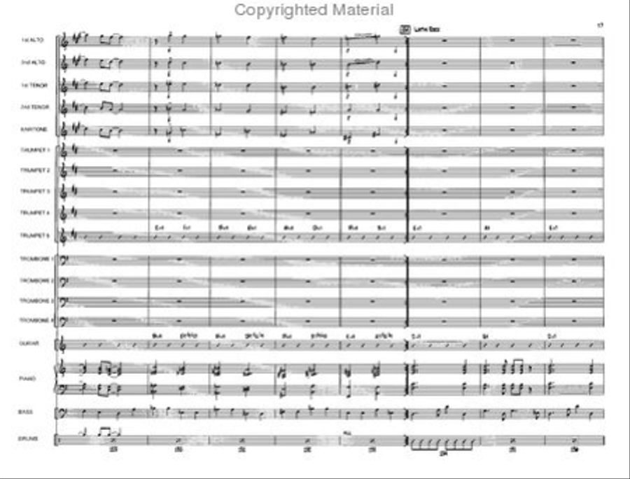 Northern Encounter Jazz Ensemble scores gallery preview page 18