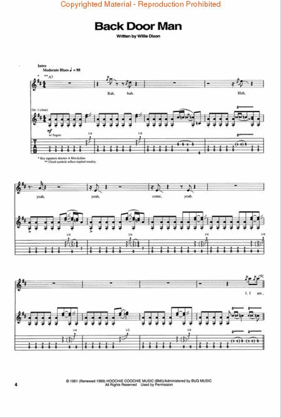The Doors – Essential Guitar Collection Guitar Tablature scores gallery preview page 2