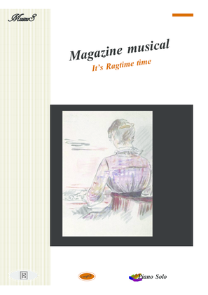Book cover for Ragtime time piano solo