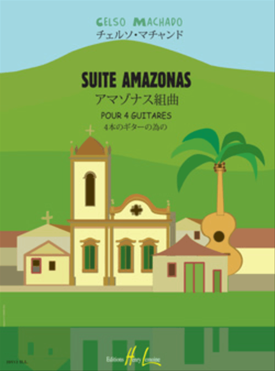 Suite amazonas Guitar Ensemble scores gallery preview page 1