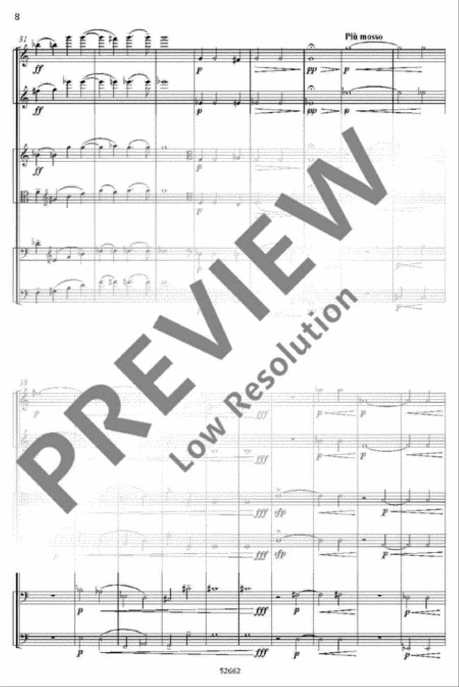 Adagietto Chamber Music scores gallery preview page 5