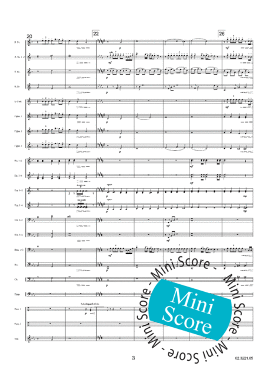Caruso Caruso Fanfare Band scores gallery preview page 7