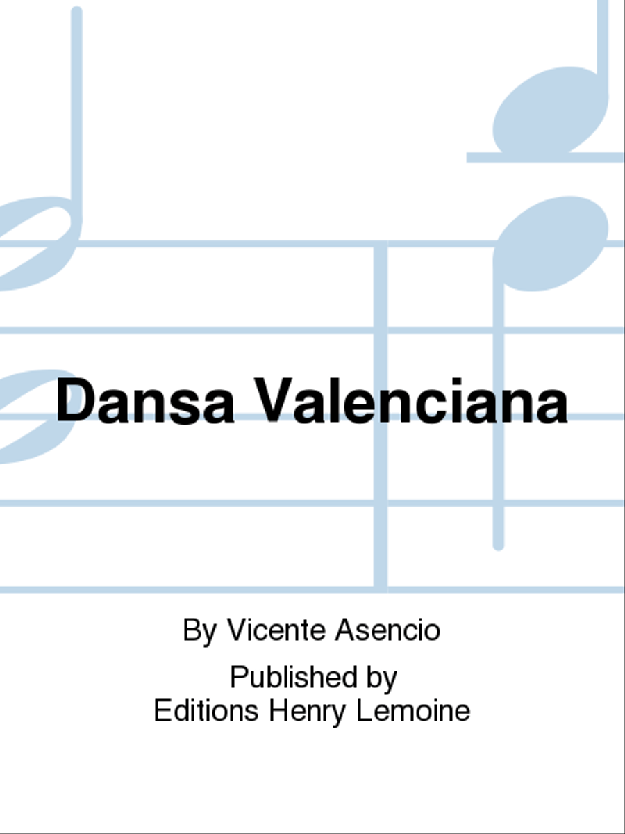 Dansa Valenciana Dansa Valenciana Acoustic Guitar scores gallery preview page 1