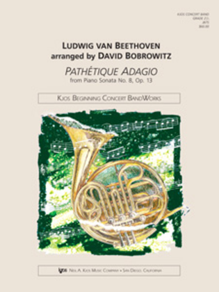 Book cover for "Pathetique" Sonata Adagio