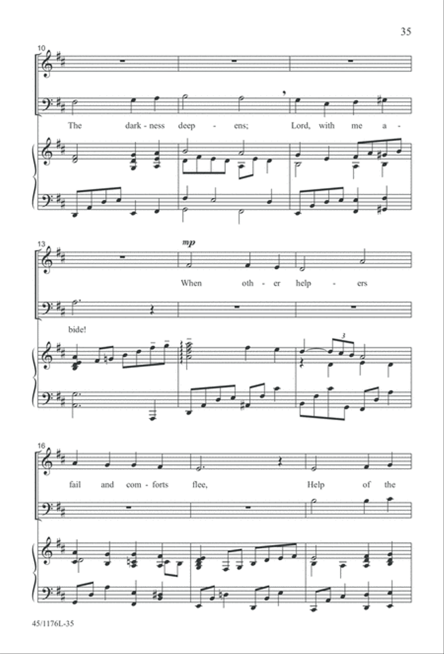 10 More Anthems for about 10 Singers 3-Part scores gallery preview page 35