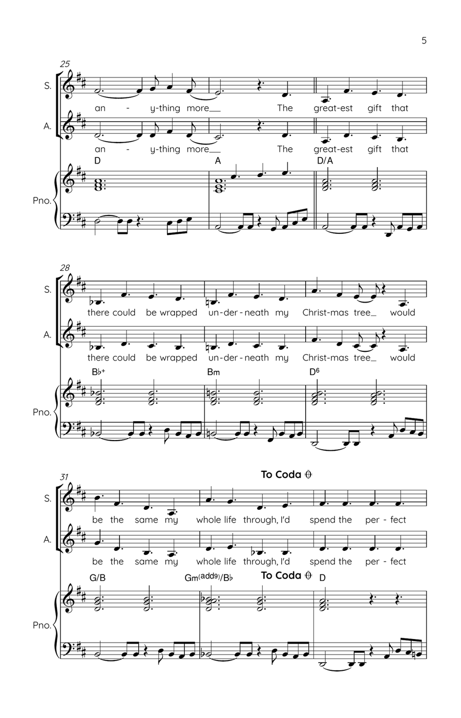 Perfect Christmas SA scores gallery preview page 6