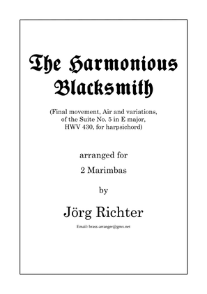 The Harmonious Blacksmith for 2 Marimbas