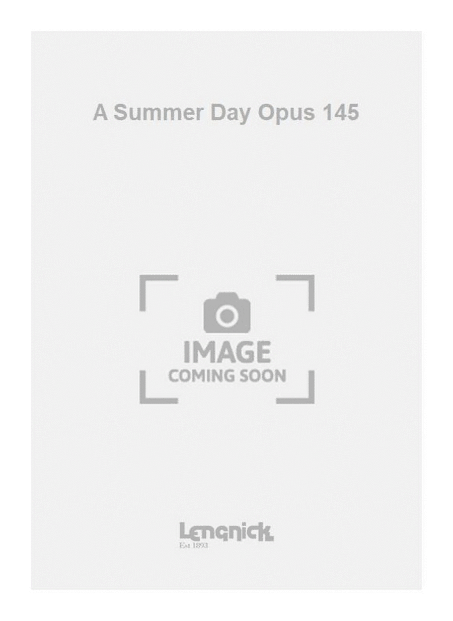 A Summer Day Opus 145 Piano Solo scores gallery preview page 1