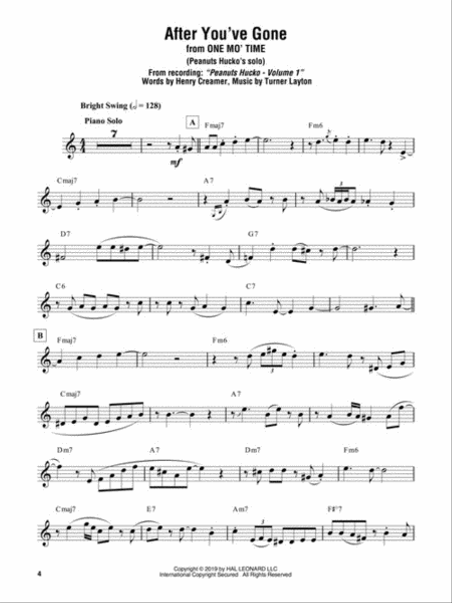 Clarinet Omnibook for B-flat Instruments Clarinet Solo scores gallery preview page 4