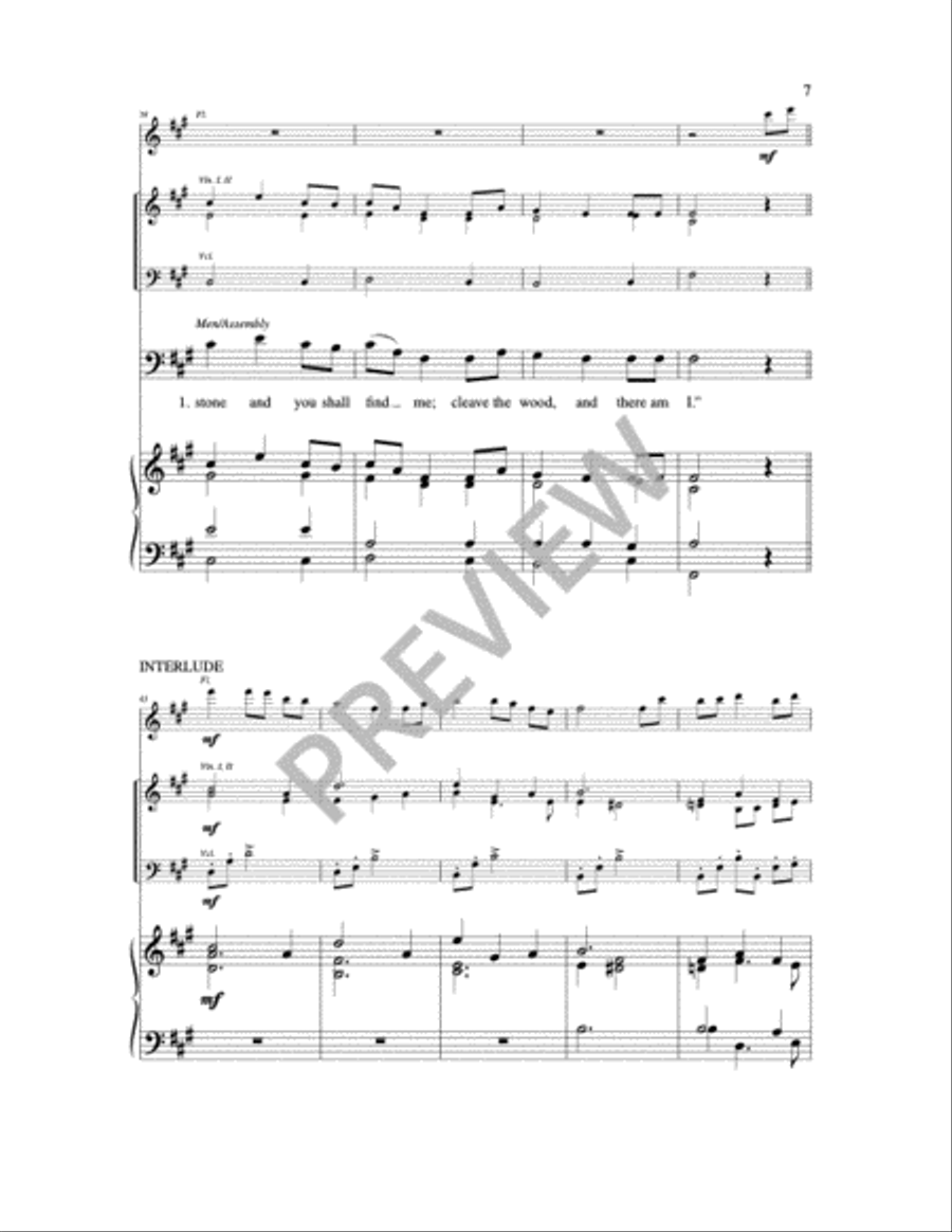 Those Who Love and Those Who Labor Choir scores gallery preview page 4