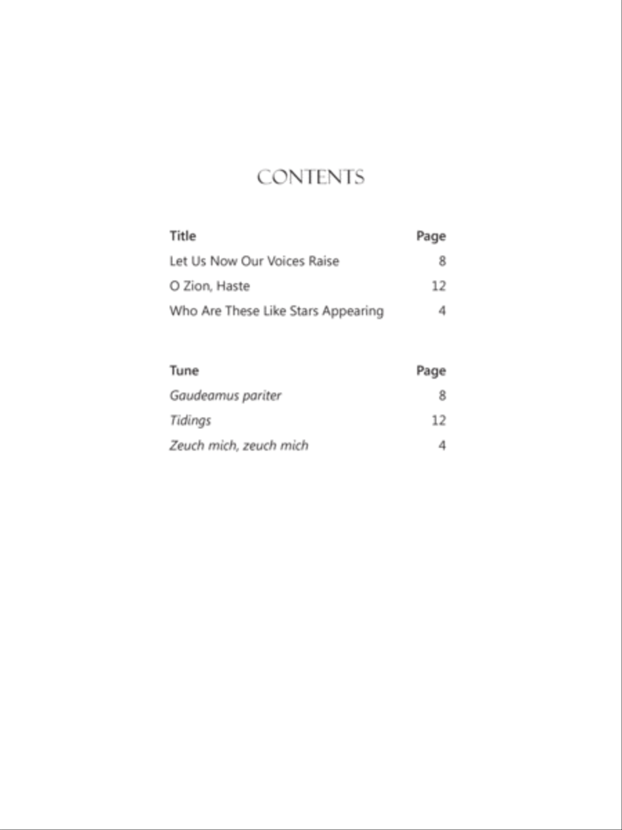 Who Are These Like Stars Appearing: Three Pieces for Organ Organ Solo scores gallery preview page 3