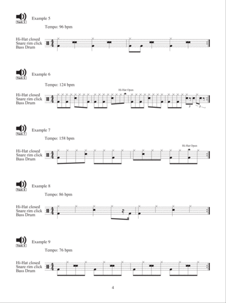100 Legendary Hip Hop Beats Drum Set scores gallery preview page 5